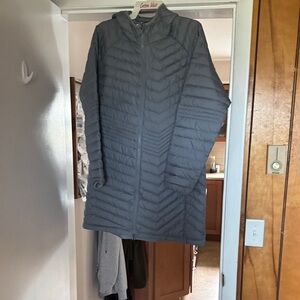 Women's Gray Puffer Jacket